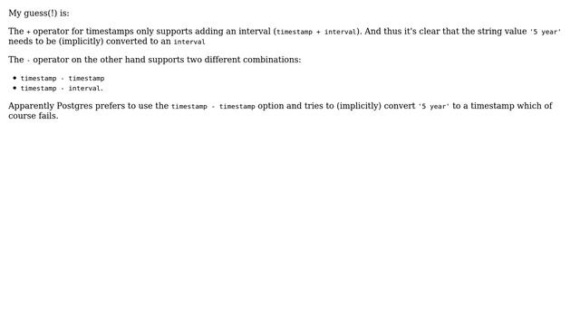 Different syntax to add/substract interval (2 Solutions!!) смотреть онлайн