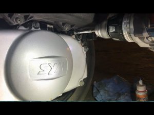 Скутер SYM Joyride 200 EVO, Дергается при разгоне, РЕМОНТ..
