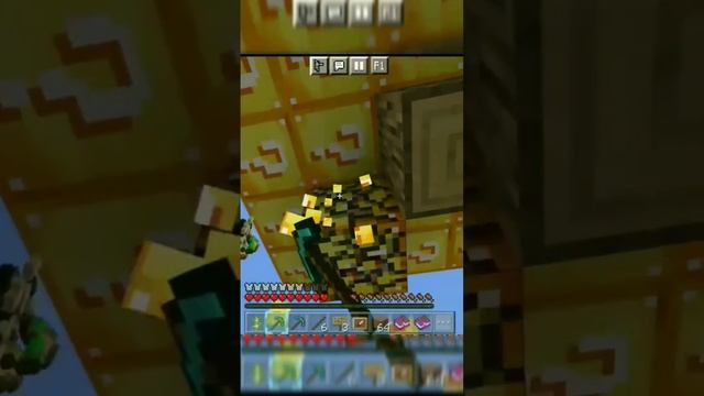 Lucky Block Map In Minecraft PE | Dost Debanjan | #shorts  #minecraft