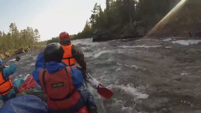 Порог Падун. Река Умба. смотреть онлайн