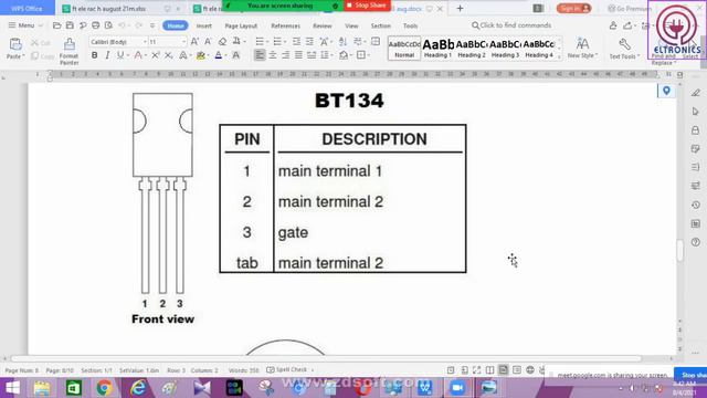 HOW TO TEST BT 134 TRIAC (THYRISTORS) смотреть онлайн