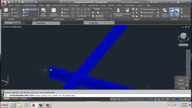 AUTOCAD ADVANCE STEEL 2015 TUTORIAL PART 9 смотреть онлайн