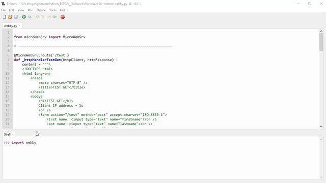 MicroPython: Webserver auf dem Wifi Kit 32 (ESP32) смотреть онлайн