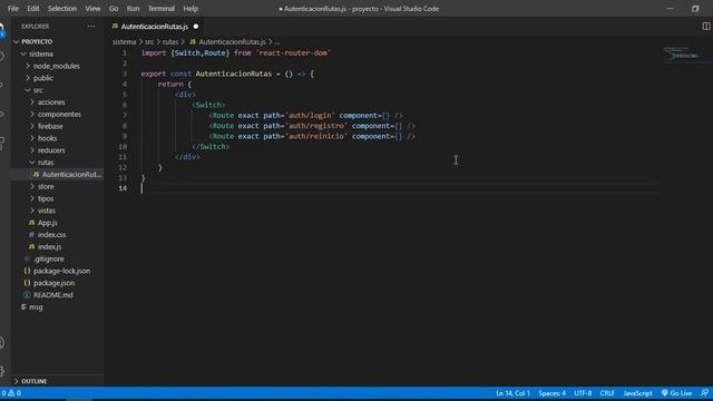 05 Rutas para autenticacion de usuarios con react router dom смотреть онлайн
