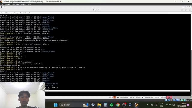 2.2.7 Lab - Getting Familiar with the Linux Shell смотреть онлайн