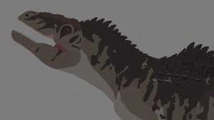 T-rex vs giganotosaurus [Ark survival evolved vs jurassic world dominion] (stick nodes animation)