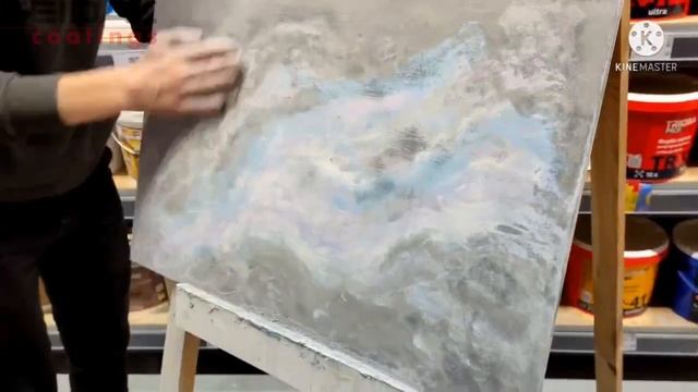 Декоративная штукатурка просто КОСМОС! Уникальные картины из материалов FEIDAL! смотреть онлайн