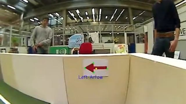 Arrow Detection Jazz Robot смотреть онлайн