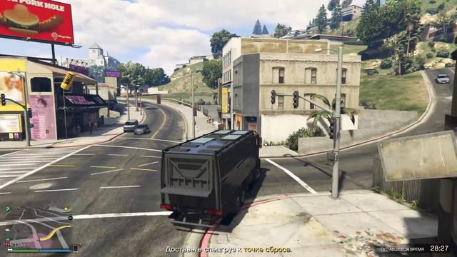 #19 "112 000$"- Продать и доставить спецгруз - GTA 5 Online (ПК) смотреть онлайн