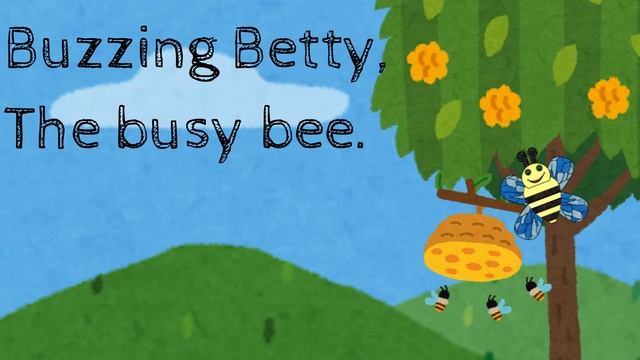 Nursery rhymes 'Buzzing Betty, the busy bee' смотреть онлайн