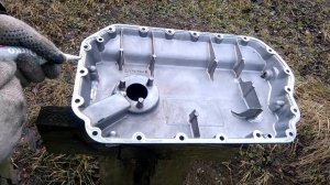 замена датчика давления масла и уровня масла на ауди а6 с5