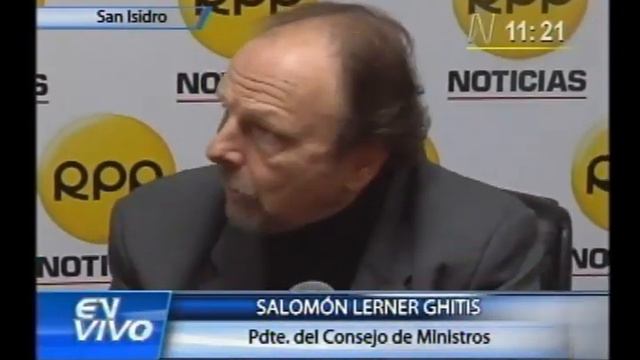 Canal 8 Entrevista a Primer Ministro Salomon Lerner 27 de Agosto parte 1 смотреть онлайн