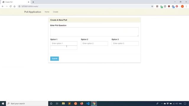 Creating a Poll App in Django смотреть онлайн
