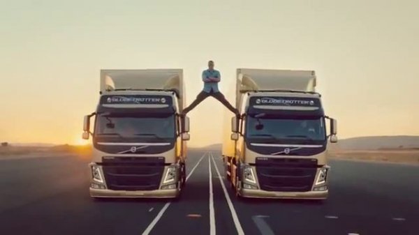 Van Damme and Volvo Truck