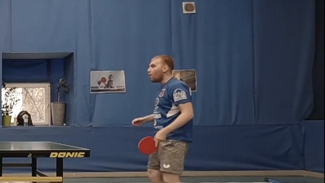 Настольный теннис,приём подачи! Феерично ))) смотреть онлайн