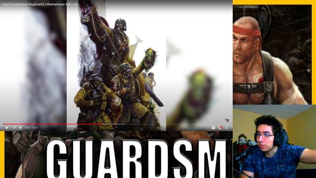Top 5 Guardsmen Regiments | Warhammer 40k Lore By Majorkill Reaction смотреть онлайн