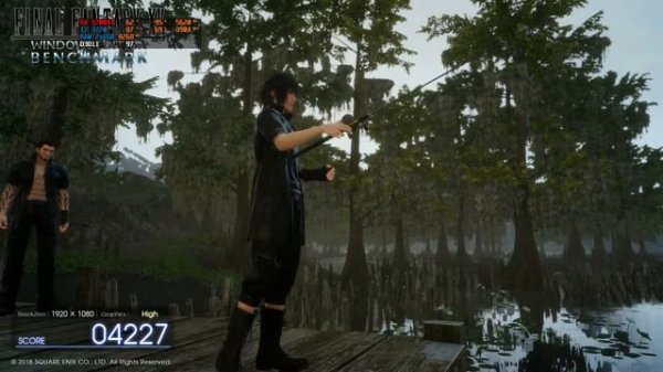 FINAL FANTASY XV RX 5700XT I7 3770 16GB RAM [1080p] FPS test