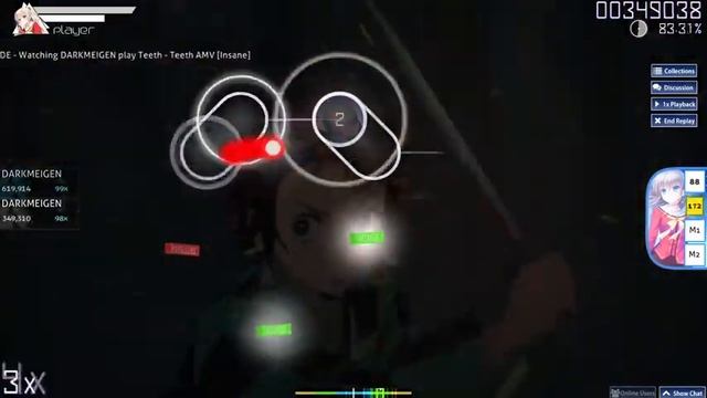 !OSU¡ Teeth AMV ft.Aless1pro смотреть онлайн