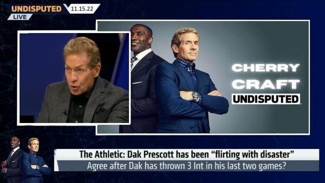 UNDISPUTED | Skip and Shannon react to Dak Prescott has been "flirting with disaster" смотреть онлайн
