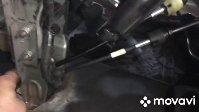 Регулировка и замена тросиков КПП Peugeot partner смотреть онлайн