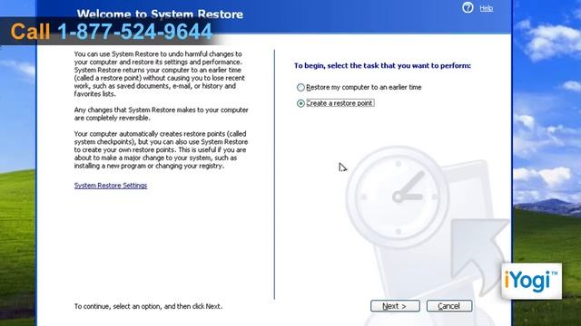 How to create a System Restore point in Windows® XP? смотреть онлайн