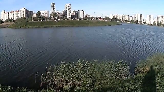 Прогулка на озеро Долгое в Санкт Петербурге на самокате смотреть онлайн