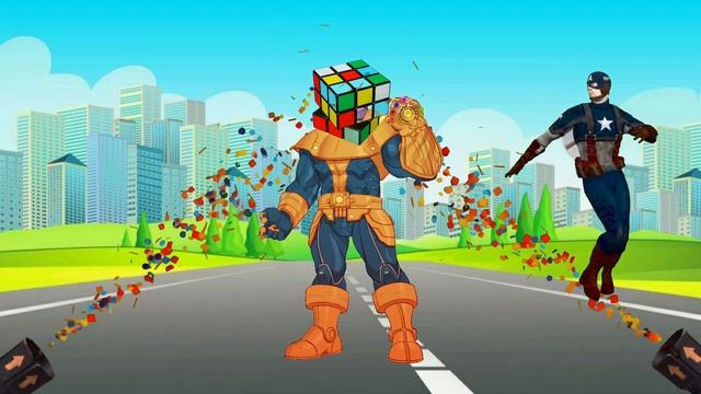 Неправильные головы Пазл Супергерои Wrong Heads Puzzle Top Superheroes смотреть онлайн