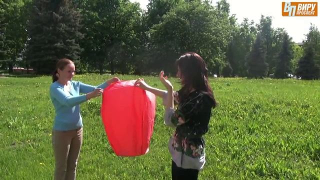 Запуск "Летающего фонарика" смотреть онлайн