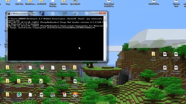 How To Make A 1.4.7 Modded Minecraft Server With Mo Creatures w/ jmb888 смотреть онлайн