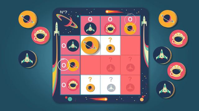 DJ08580 - Sologic Game - Space Logic By DJECO