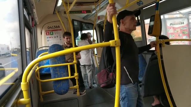 Автобус ЛИАЗ-6213 на маршруте номер 792. Обзор автобуса. смотреть онлайн