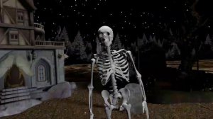 Spooky Scary Skeletons Remix Song Dance Video | Skeleton Dance Animation