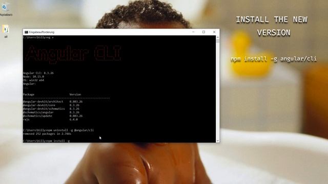 How to update Angular CLI in Windows 10 (2020) смотреть онлайн