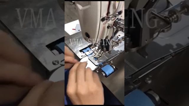 V-430AT-ST Automatic lining attach bar tacking machine смотреть онлайн