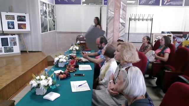 Защита дипломных проектов студентов художников