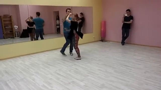 BACHATA Intermediate. Dmitriy Usoltsev & Natalia Nebogatikova. 22.05.17 смотреть онлайн