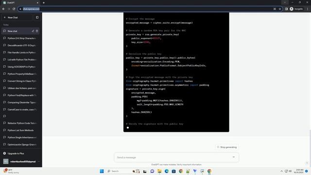 Python encryption as means to prevent data tampering смотреть онлайн
