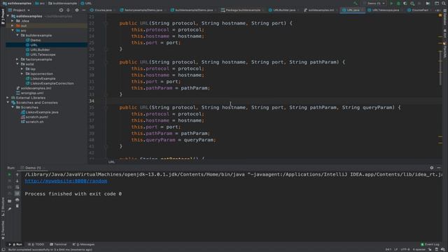How does Builder Design Pattern solves problems like URL creation? смотреть онлайн