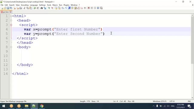 L-5 | Alert box | confirm & prompt box | How to read value from prompt box convert string to float смотреть онлайн
