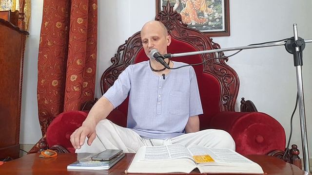 Шрі Чайтан'я Чарітамріта, Мадг'я-ліла, 8.200 - Рохінікумар пр.  19/03/2023