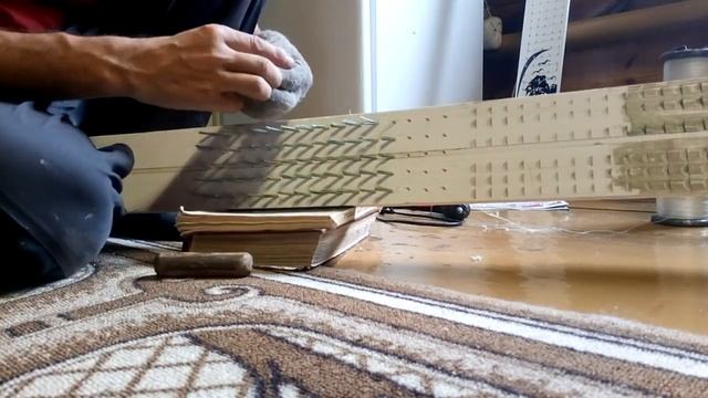 Камус на лыжи своими руками. Искусственный.