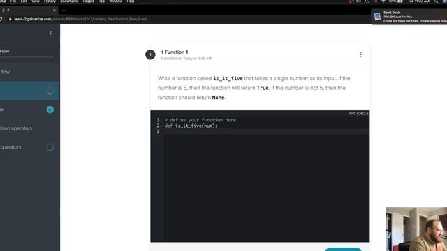 Python: Control Flow - if - Challenge #1 смотреть онлайн