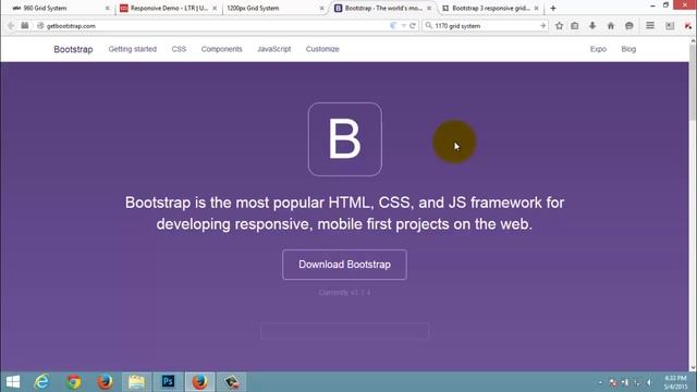 photoshop for web designer in hindi part 06 | Grid system in photoshop смотреть онлайн