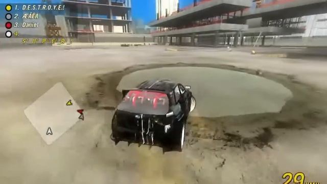 FlatOut 2 Super KING Ratko and Brother D.E.S.T.R.O.Y.E.R vs two player смотреть онлайн