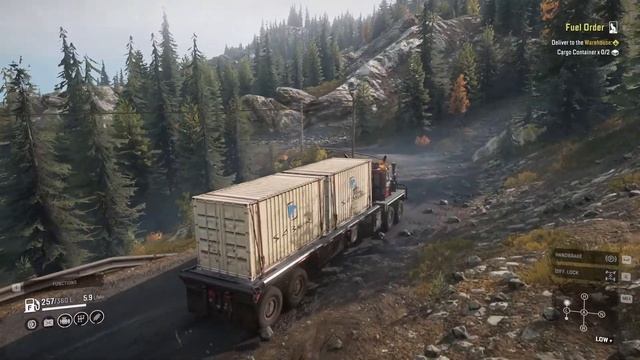 Container delivery - Western Star 6900 TwinSteer - Snowrunner смотреть онлайн