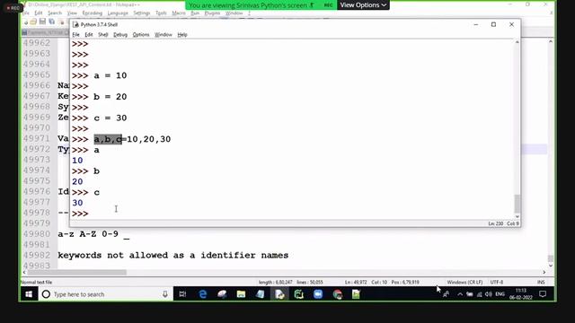 Free Workshop on Python Data Structures Types on 6th February смотреть онлайн