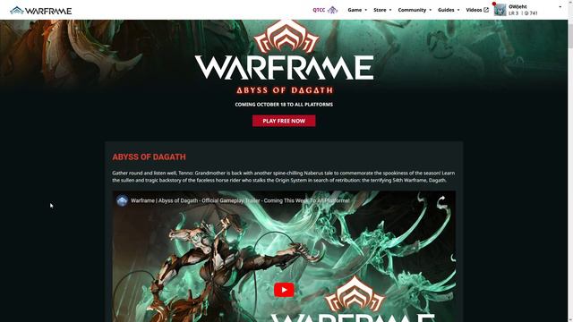 Warframe - No Cross Clan News? смотреть онлайн