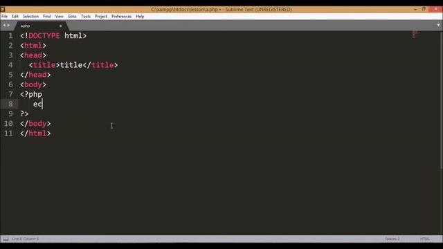 Output In Browser Using PHP | PHP Tutorial | Learn PHP Programming | PHP for Beginners смотреть онлайн