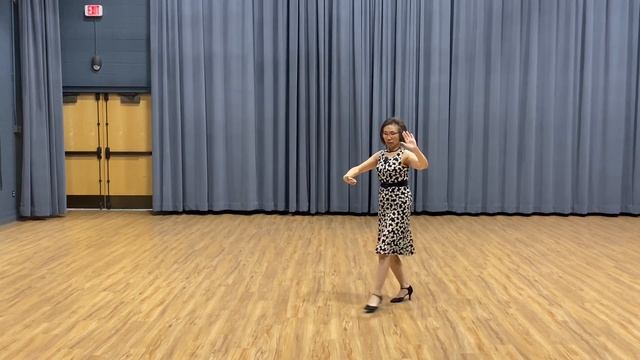 Foxtrot intermediate lesson: Progressive Twinkle - footwork/Lead/follow techniques. смотреть онлайн