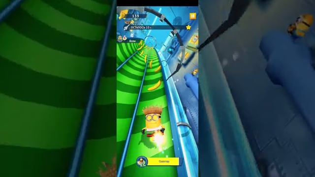 Обзор на игру Minion Rush! Игра миньёны! Гадкий Я! смотреть онлайн